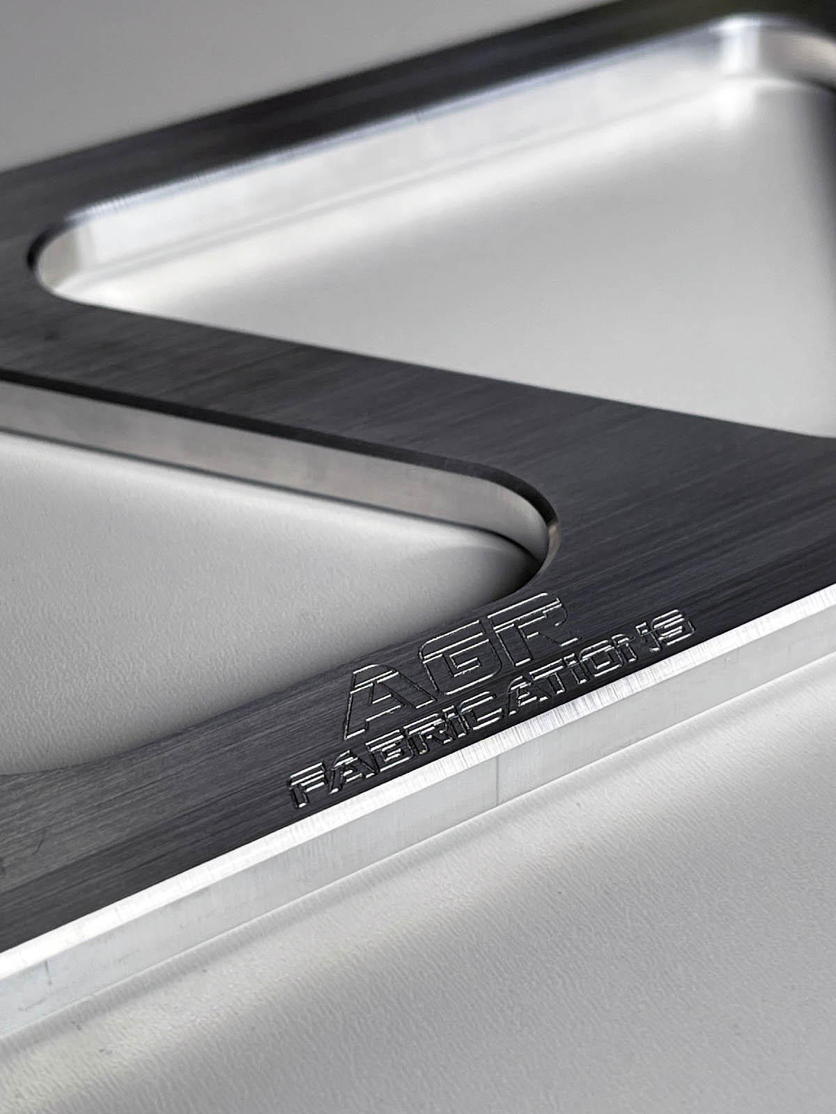 AGR Fabrications billet aluminium brace logo
