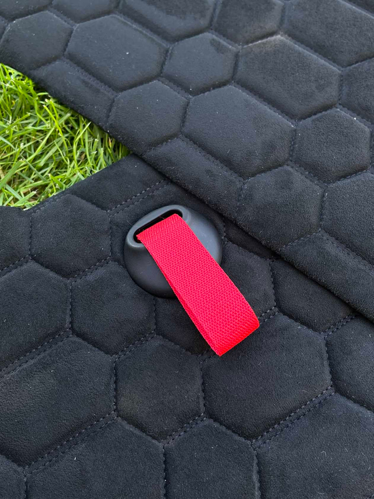 black door cards for mx-5 car interior with yellow door pull strap